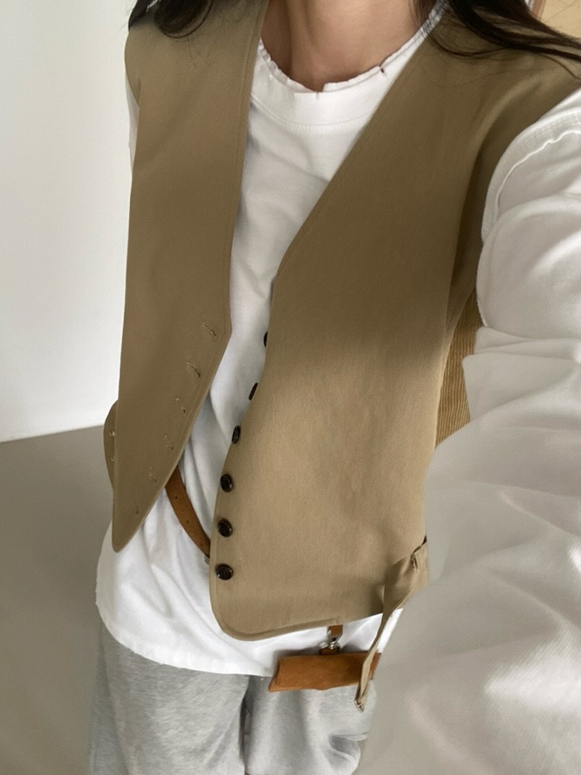 (2026FW) WEREPIECE - VEST JK