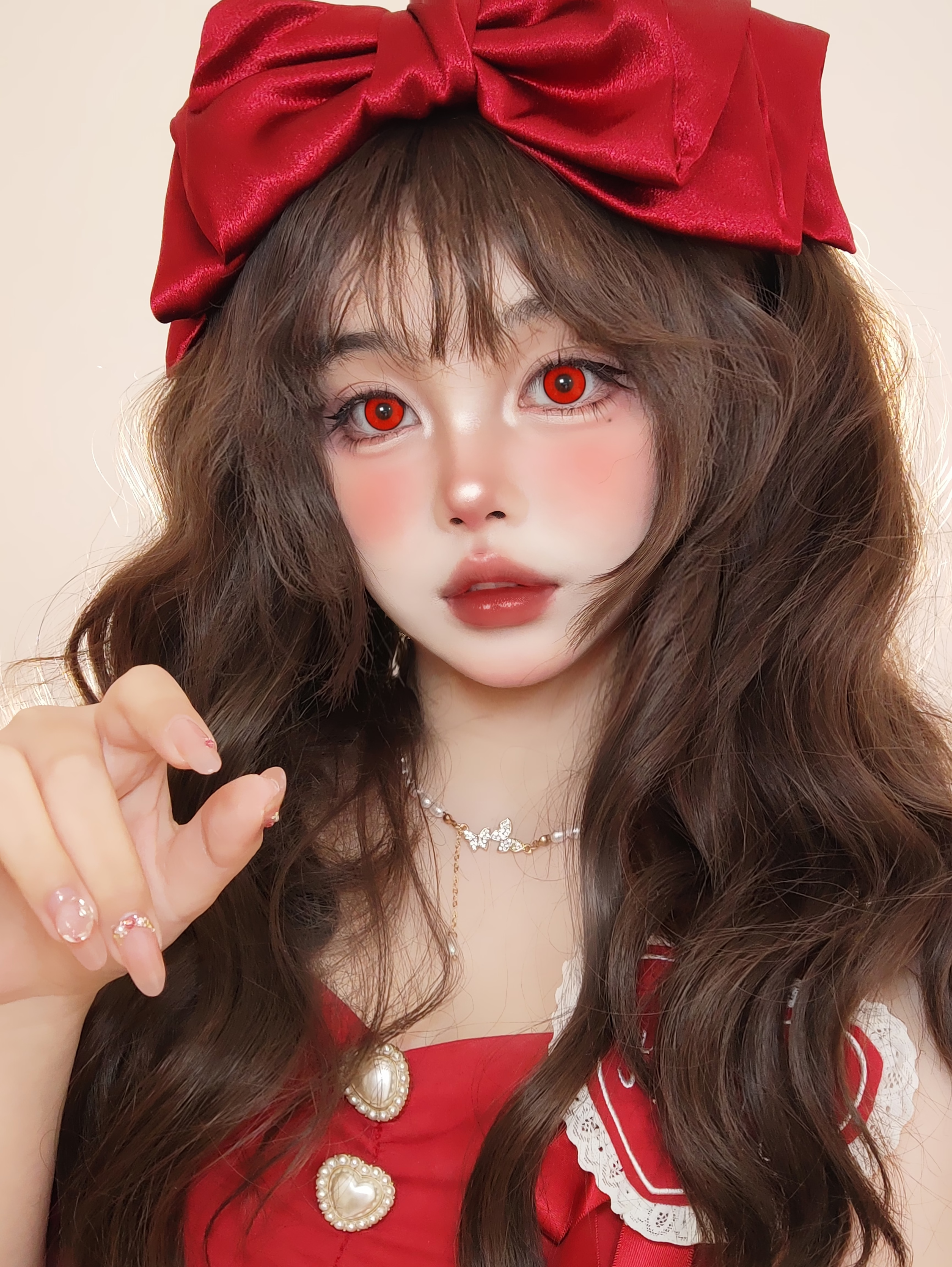 0度現貨 Risako年拋火烈鳥紅