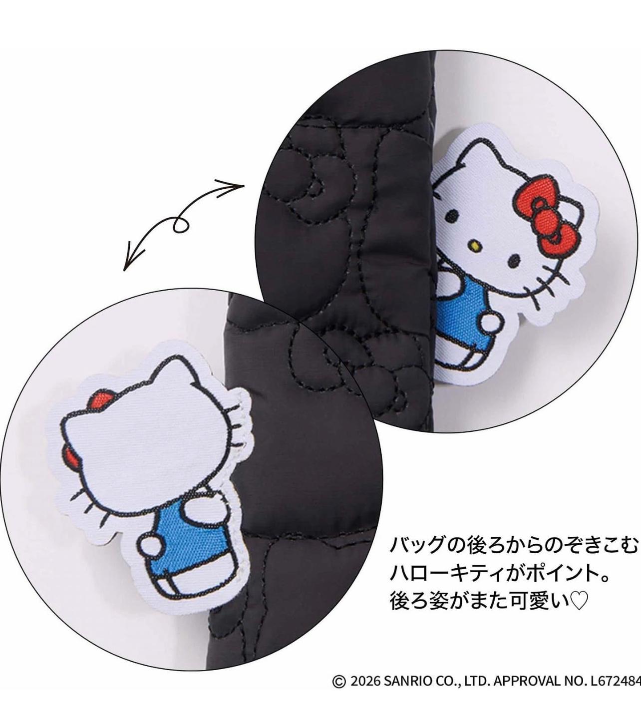 CITEN x Hello Kitty 暗花單肩袋