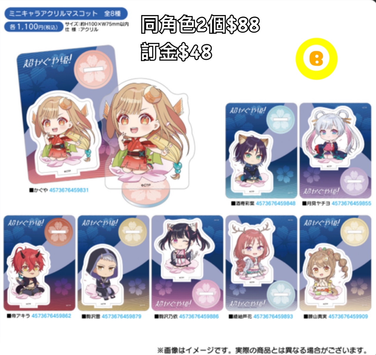 Preorder預訂5/2026年超時空輝耀姬立牌