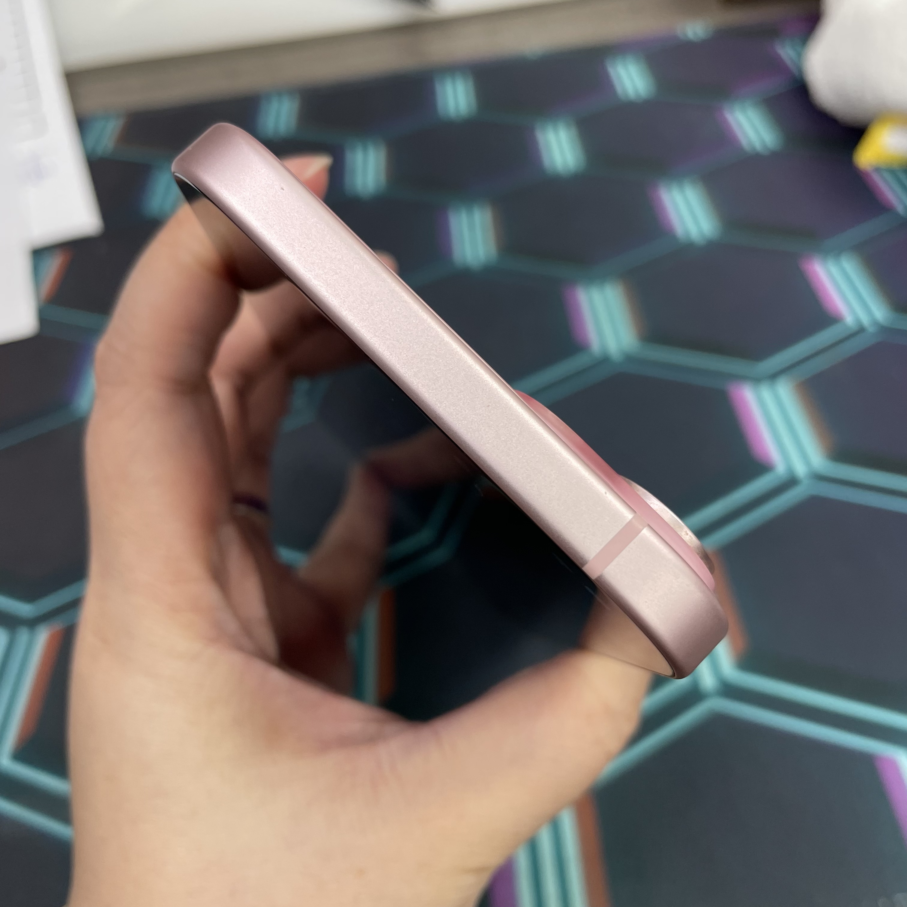 *8266 15 plus 完美機 128GB 電87 粉色 pink