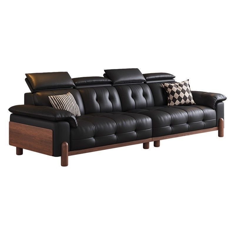 中古風直排皮藝梳化 現代簡約 大小戶型客廳適用 sofa