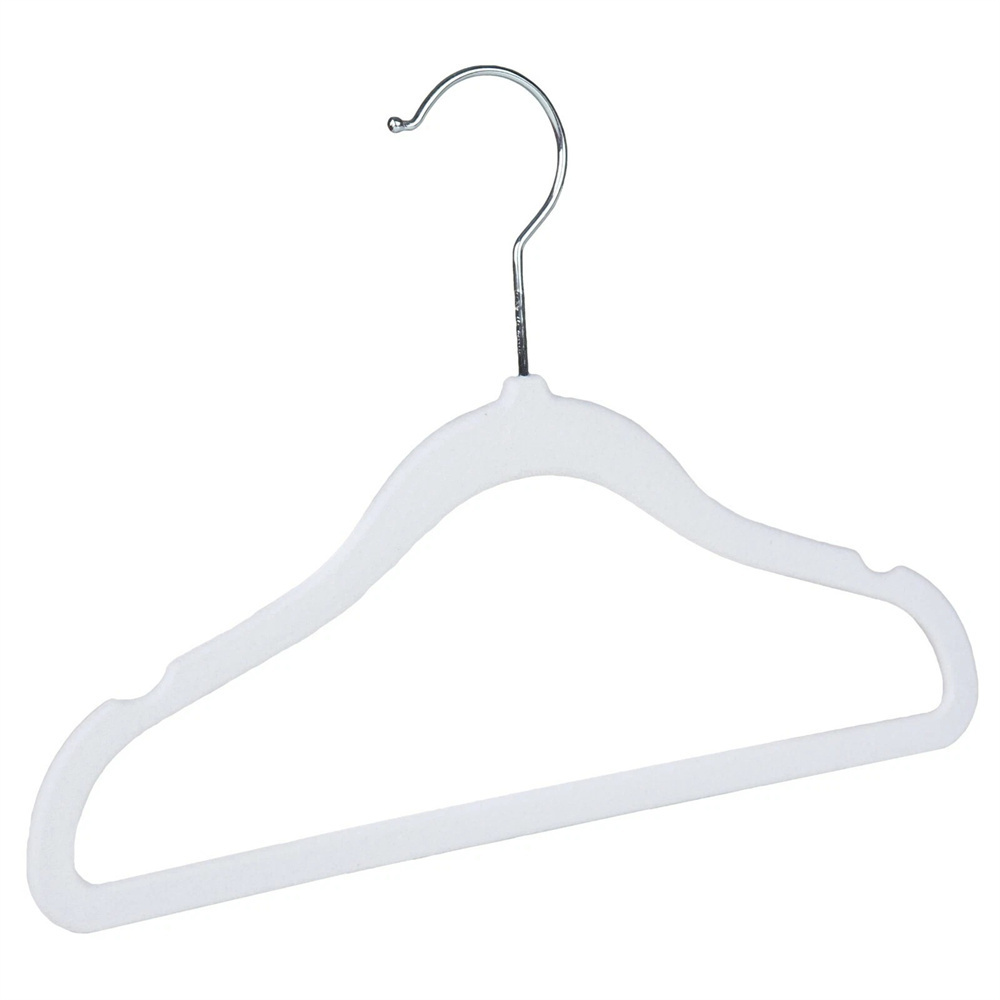 10x 兒童植絨衣架 30*20.5cm 黑色 UB0238