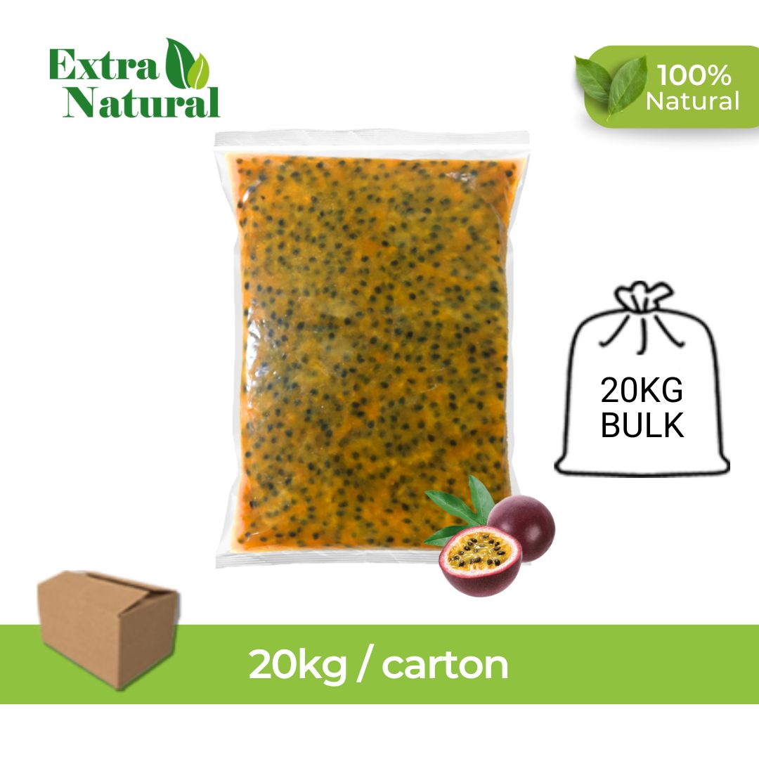Frozen Passion Fruit with seed Pulp