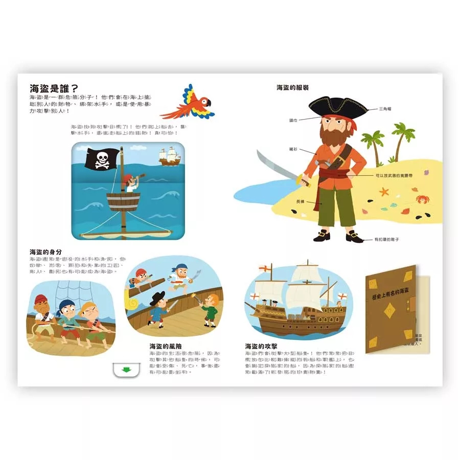 禾流 小小知識家動手大發現：海盜Amazing！