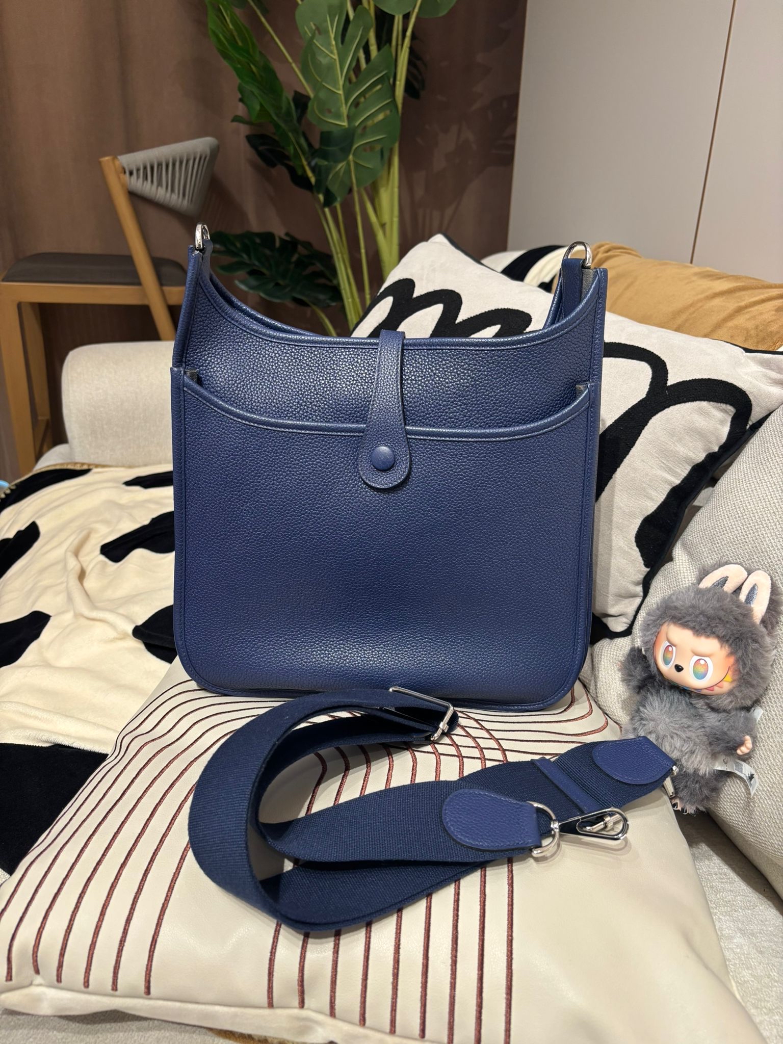 Hermes Evelyne 29 Stamp C TC粒粒牛皮 100%Authentic, 95%New ✅內袋✅肩帶✅Dust bag
