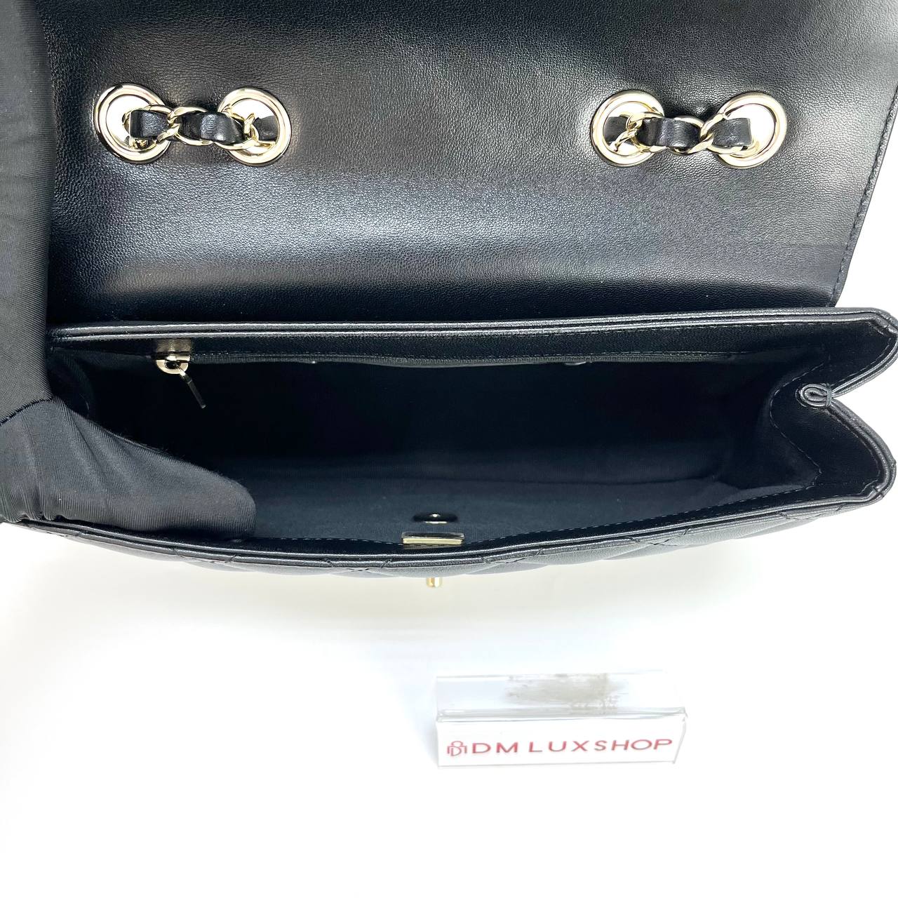 Chanel 24B Flap Bag Black GHW (Microchip)