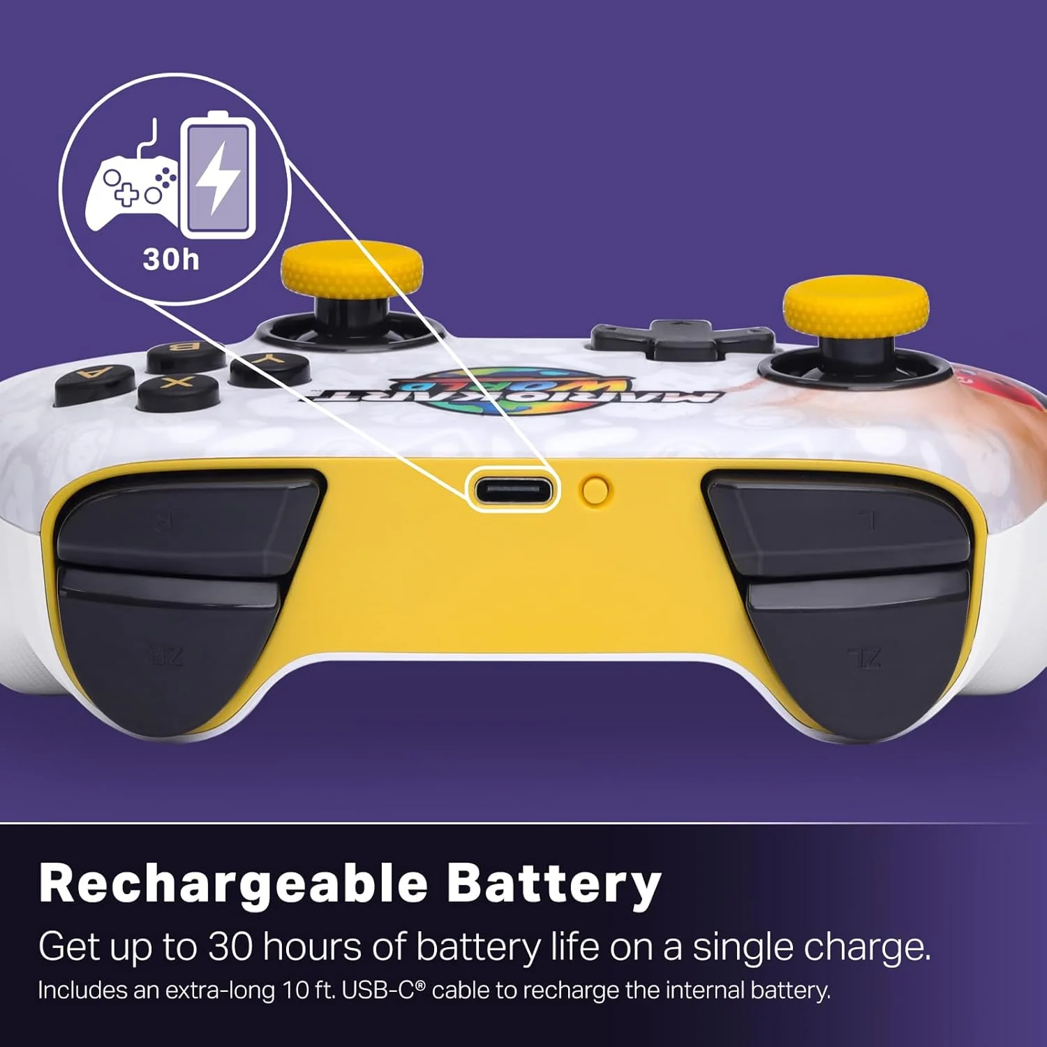 SW2 PowerA 無線控制器 瑪利歐賽車世界 Advantage Wireless Controller (Mario Kart World) SW2-0371