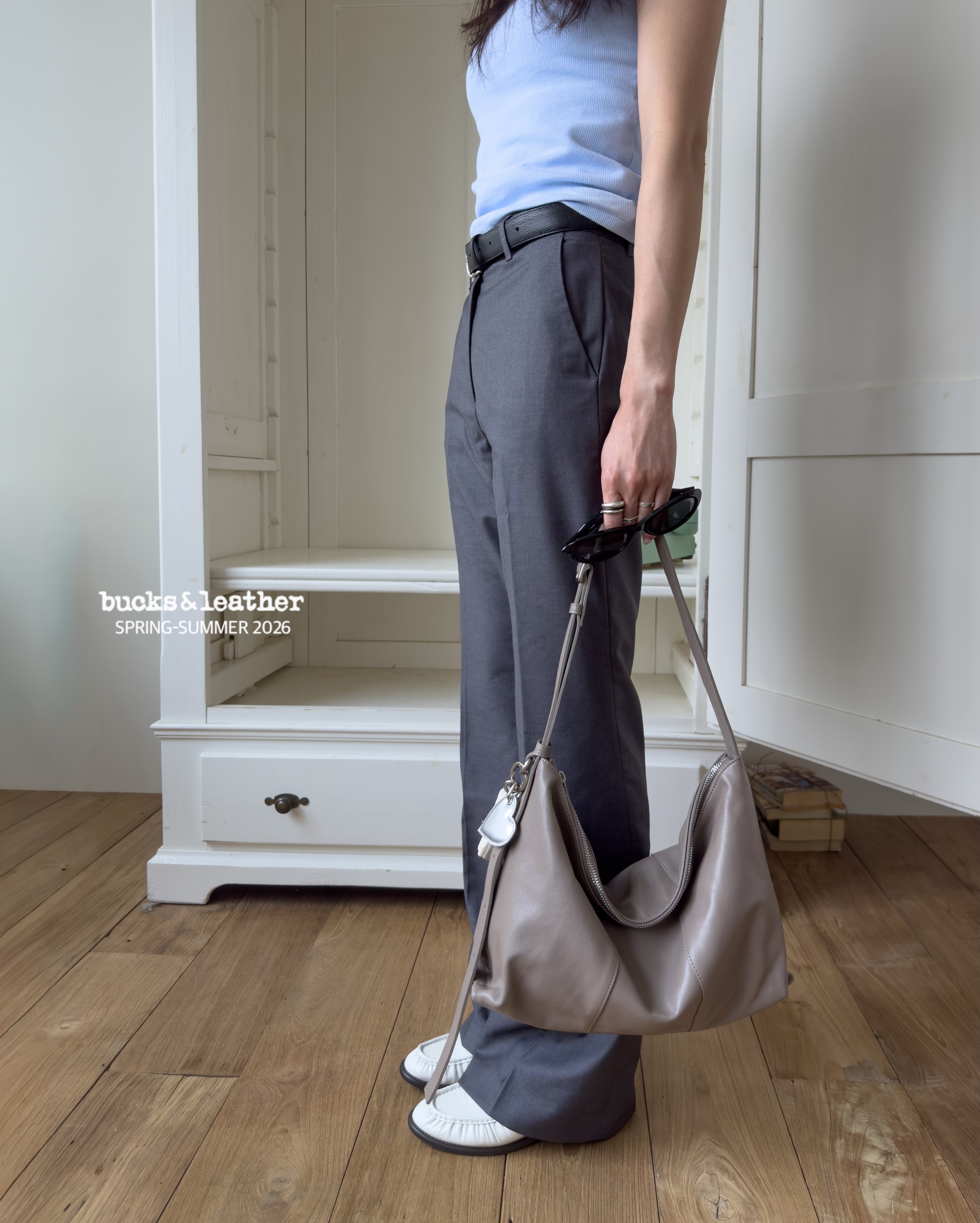 【26SS 】預訂_Corner Bag By Bucks & leather