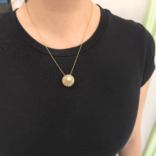 18K 鑽石項鏈 D0.22ct G5.6g