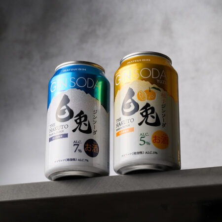 松井酒造 - 白兔 GIN SODA 柚子  Matsui Gin The Hakuto Gin Soda Yuzu (1 x 24 x 350ml)