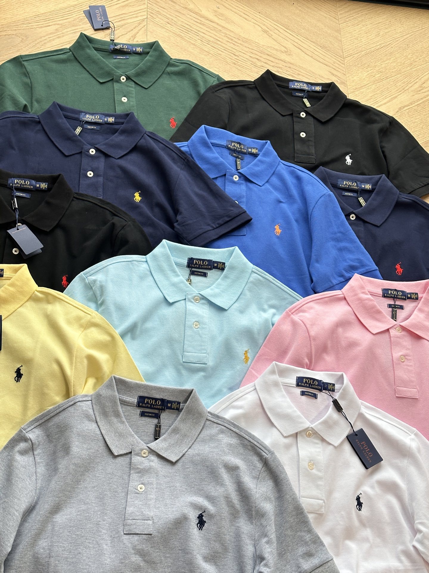 預訂 RL Polo 刺繡基礎款短袖POLO衫