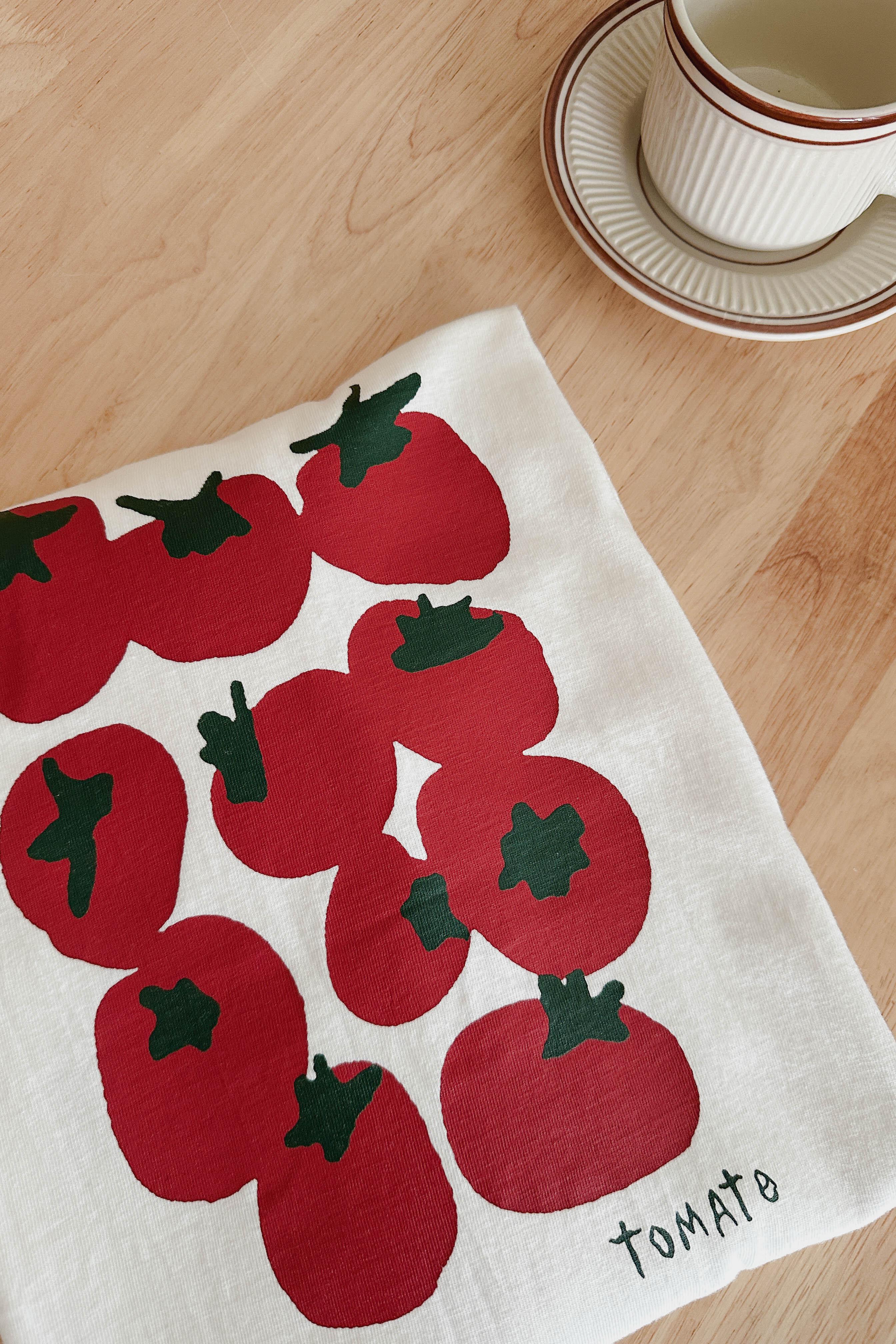 Fresh Tomato Oversized Tee