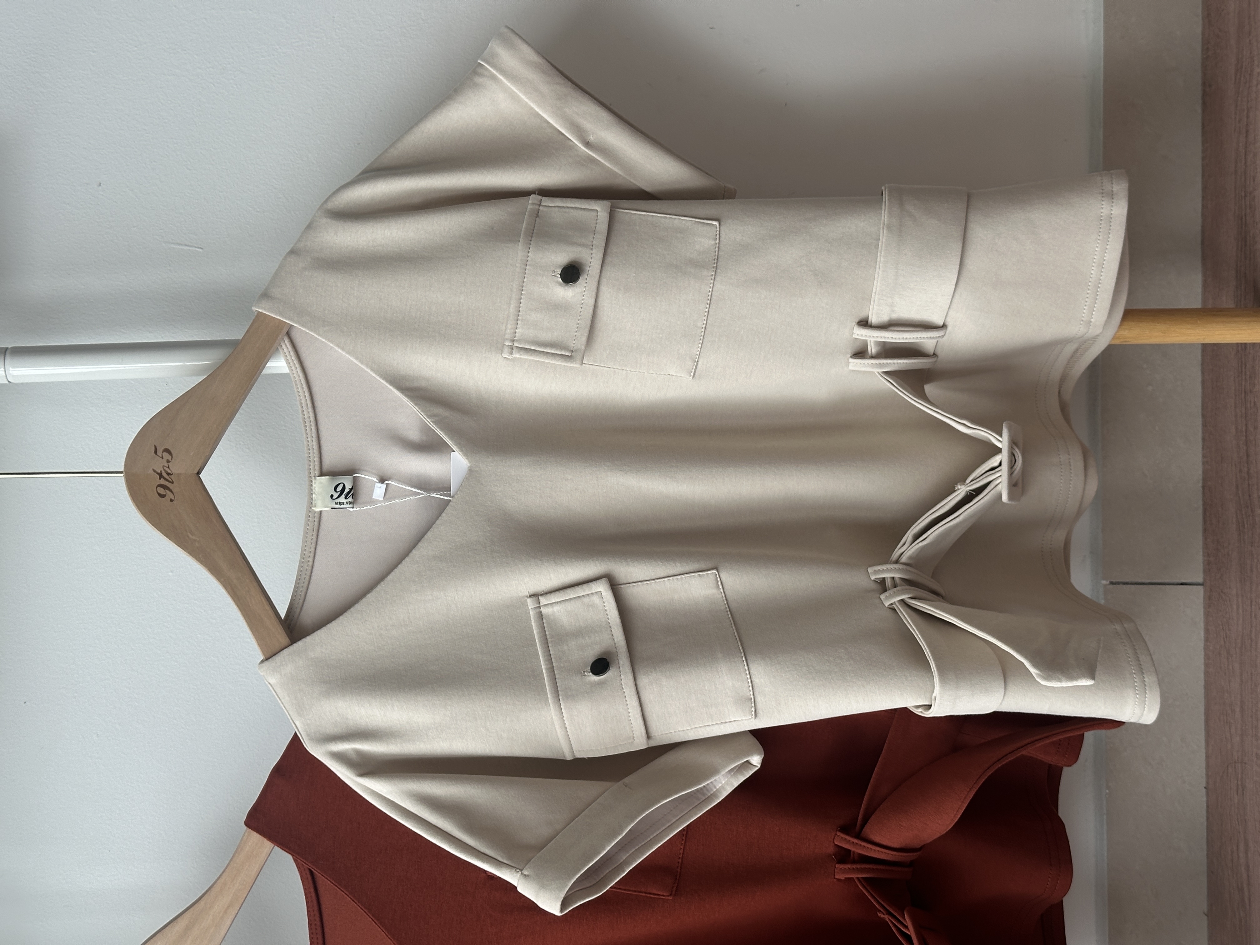 T4296 V Neck Belted Top - 3 Colors 