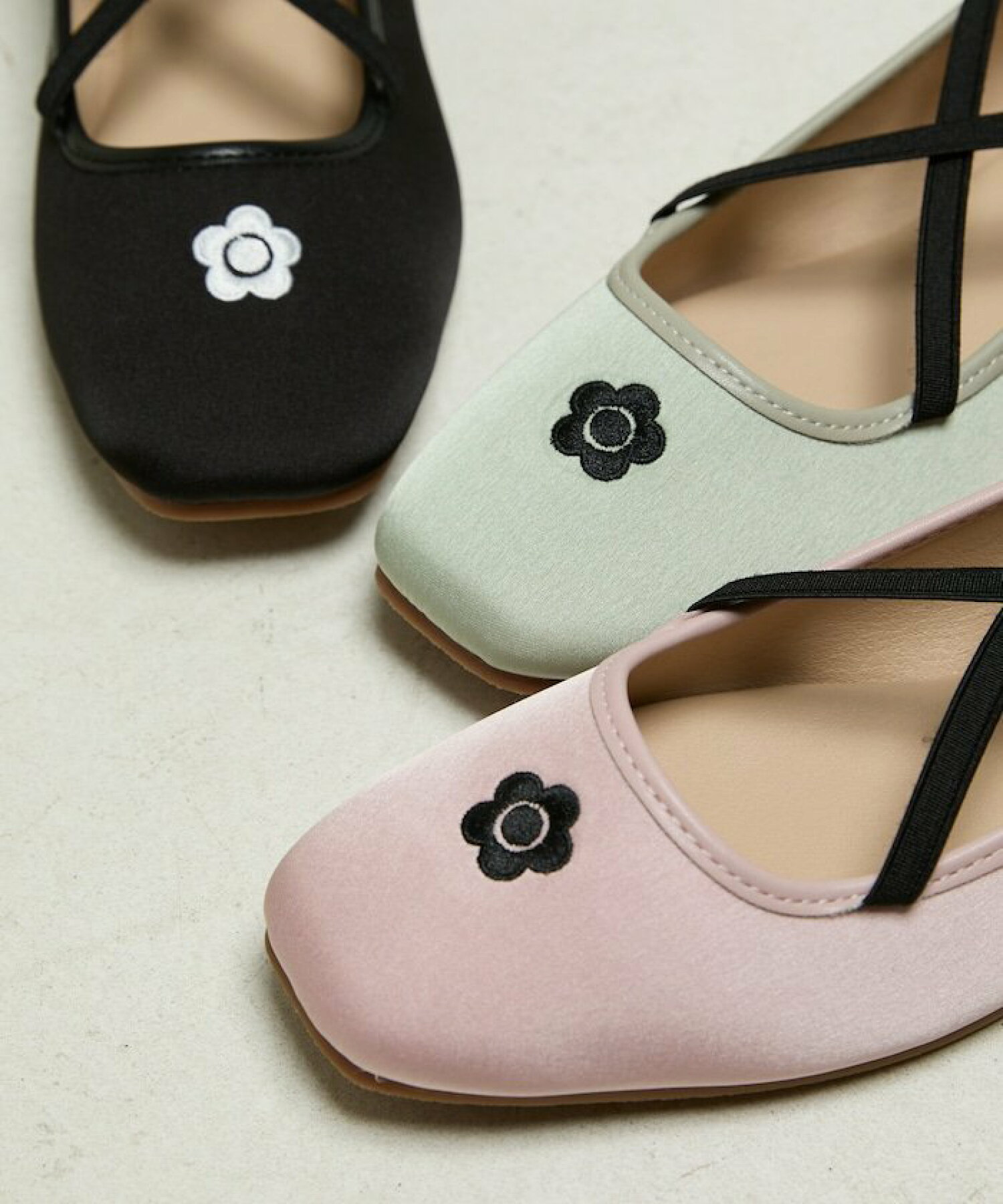 日本預訂📍日本MARY QUANT花花圖案芭蕾舞鞋 不包郵