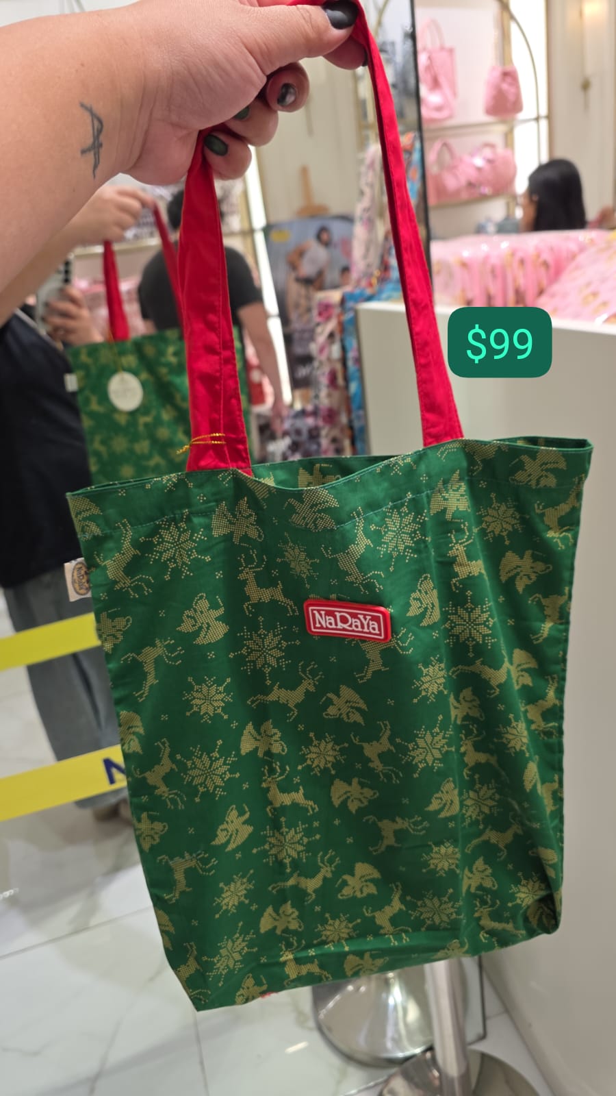 Naraya Christmas bag