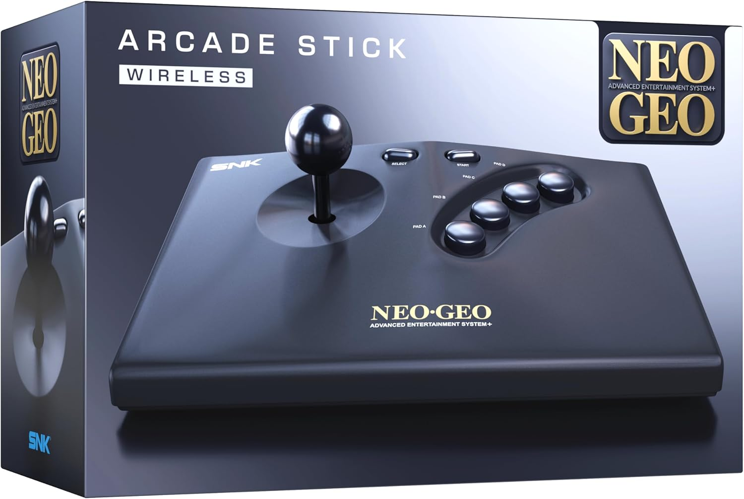 【預售 12/11】NEOGEO AES+ 無線街機搖桿 (黑色) / Wireless Arcade Stick (Black) PO0723