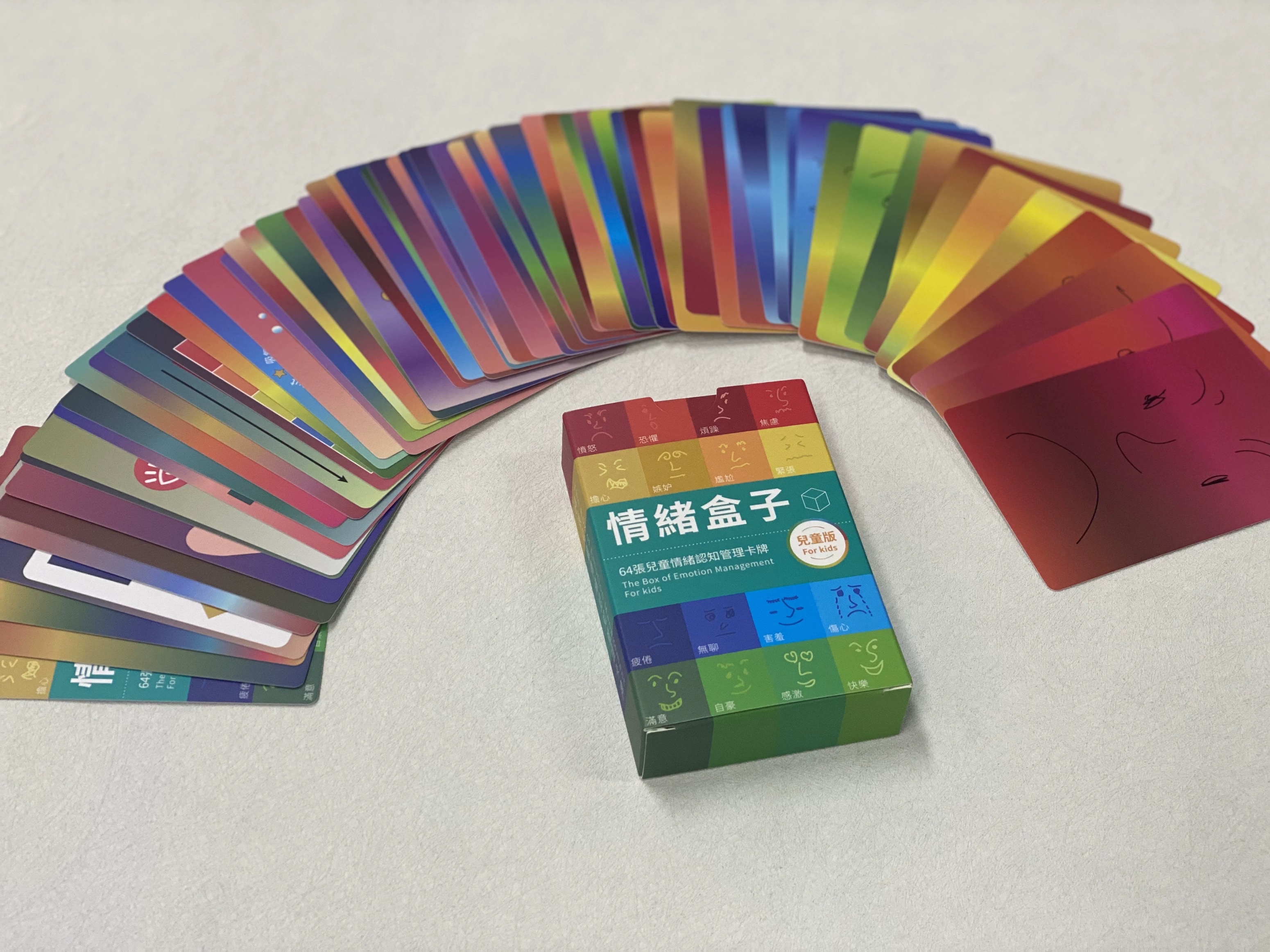 情緒管理神器《情緒盒子》兒童版(64張）