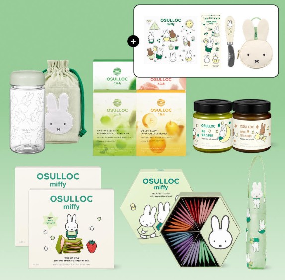 [ 韓國 Miffy ] osulloc × MIFFY 限定聯名系列