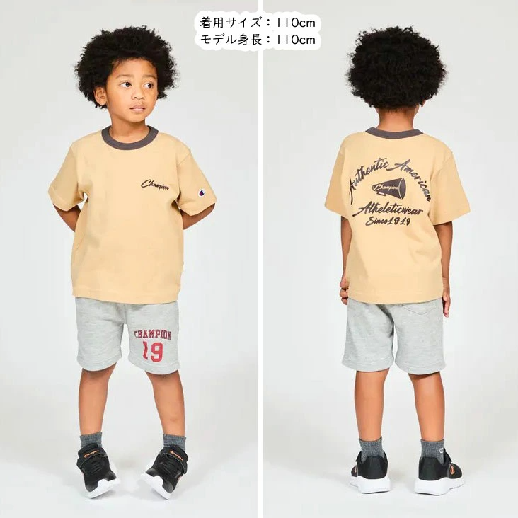 🆕【⭐訂購⭐】🌀 🇯🇵 日本直送 #Champion 寛鬆版型 復古風 草書刺繡 短袖Tee［3款選］🌀 [ELDA-0186]