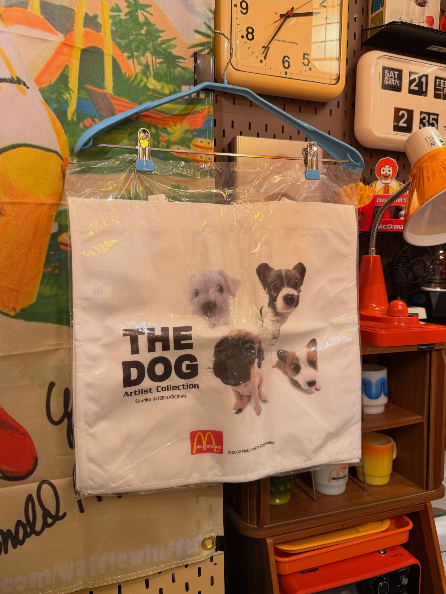 【新品未使用】香港麥當勞 The Dog 環保袋