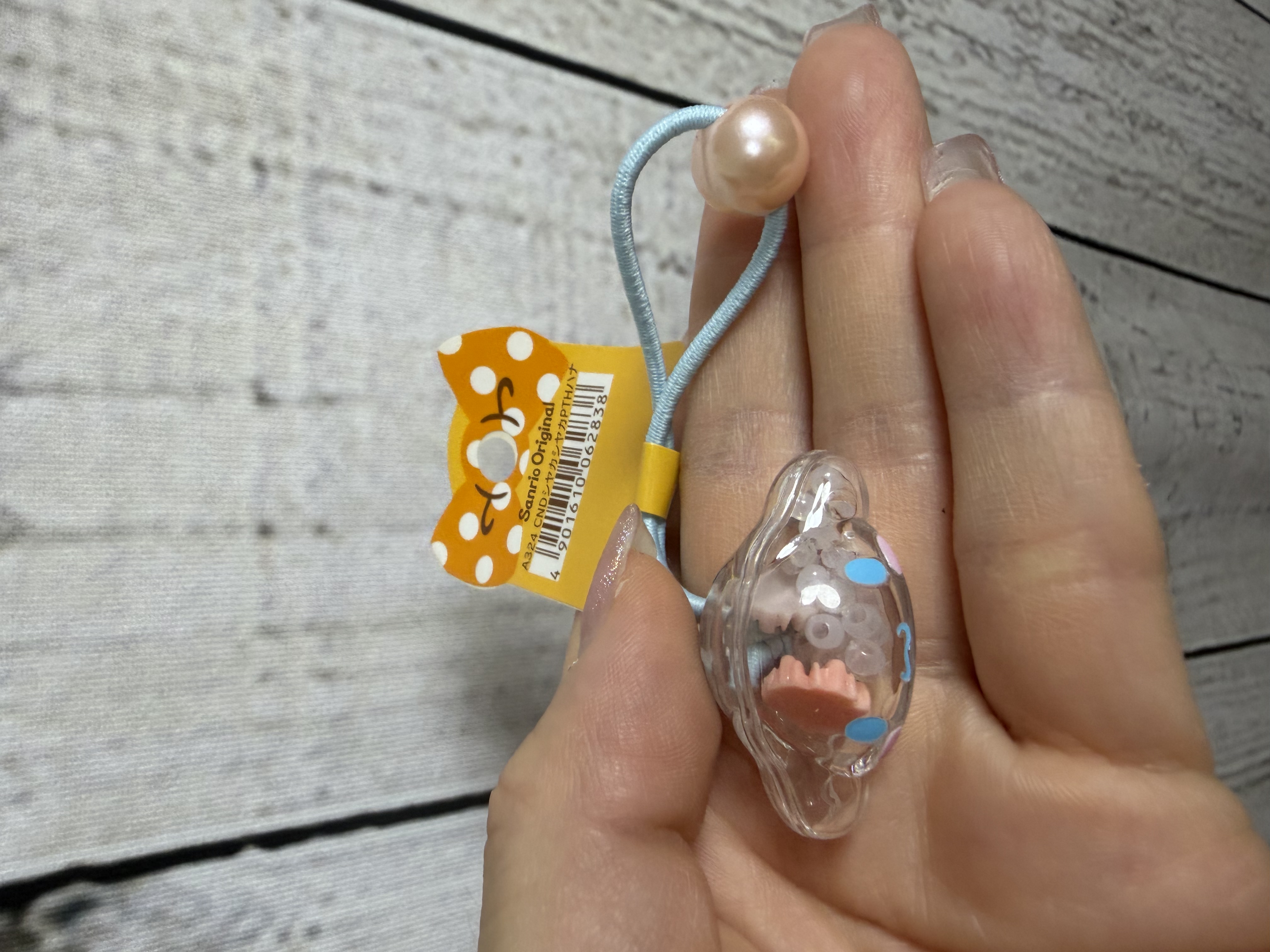 <門市現貨清貨 🈹> Sanrio大頭珠珠橡根
