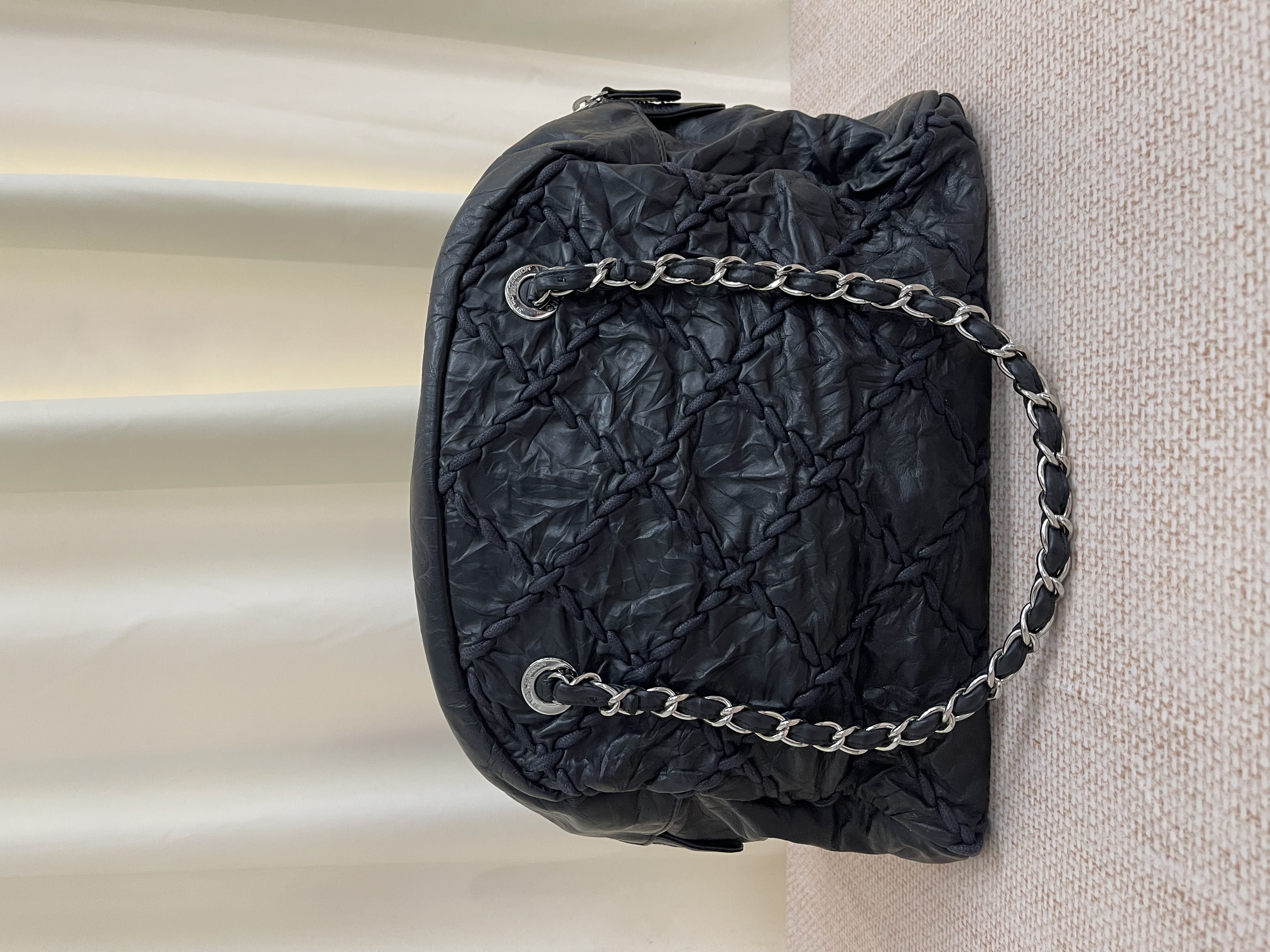 Pre-owned Chanel Ultra Stitch Bowling Bag/ Product Code: 26030104