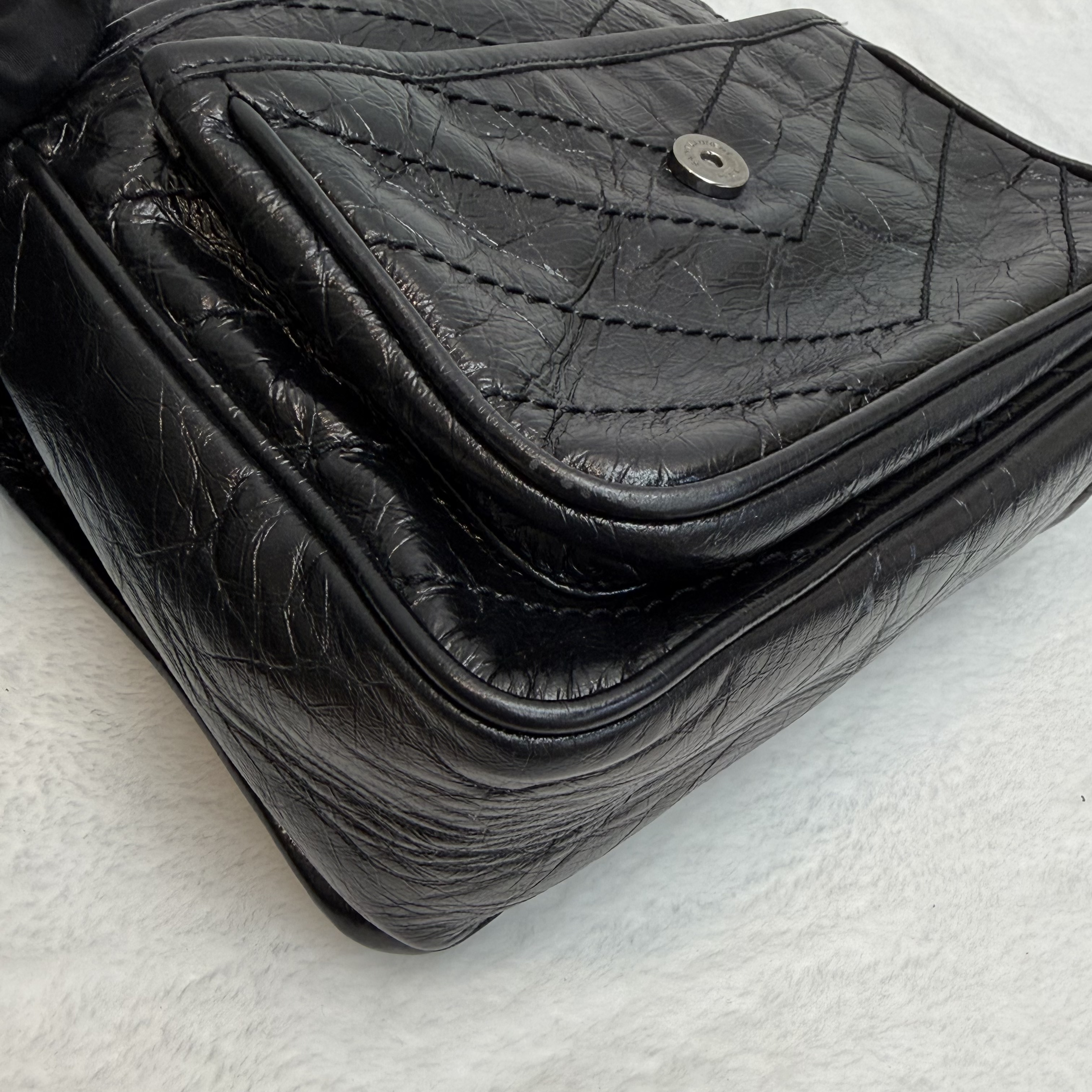 YSL Niki 黑色牛皮