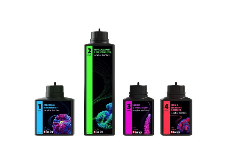 紅海全方位珊瑚護理 4 部份組合元素