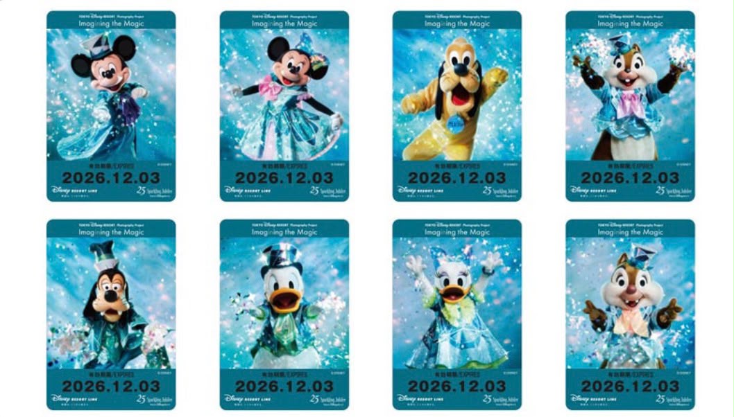 ：日本：DISNEYLAND 園區產品 TOYKO DISNEYSEA 25TH IMAGINING THE MAGIC 3/12 日本發賣 車飛