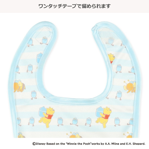 🇯🇵預訂 日本直送🇯🇵Winnie the pooh小熊維尼無袖圍兜飯衣三件套