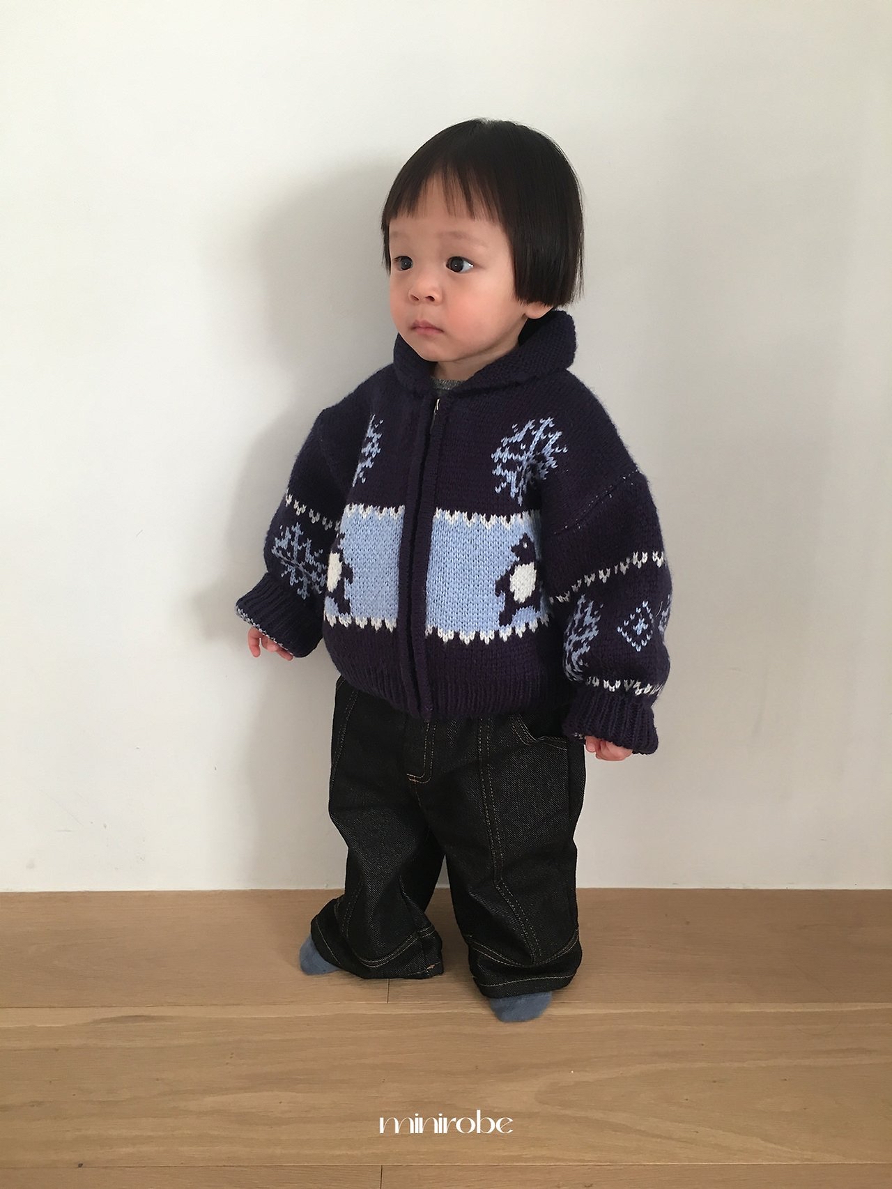 Mnirobe | Penguin Knit Cardigan