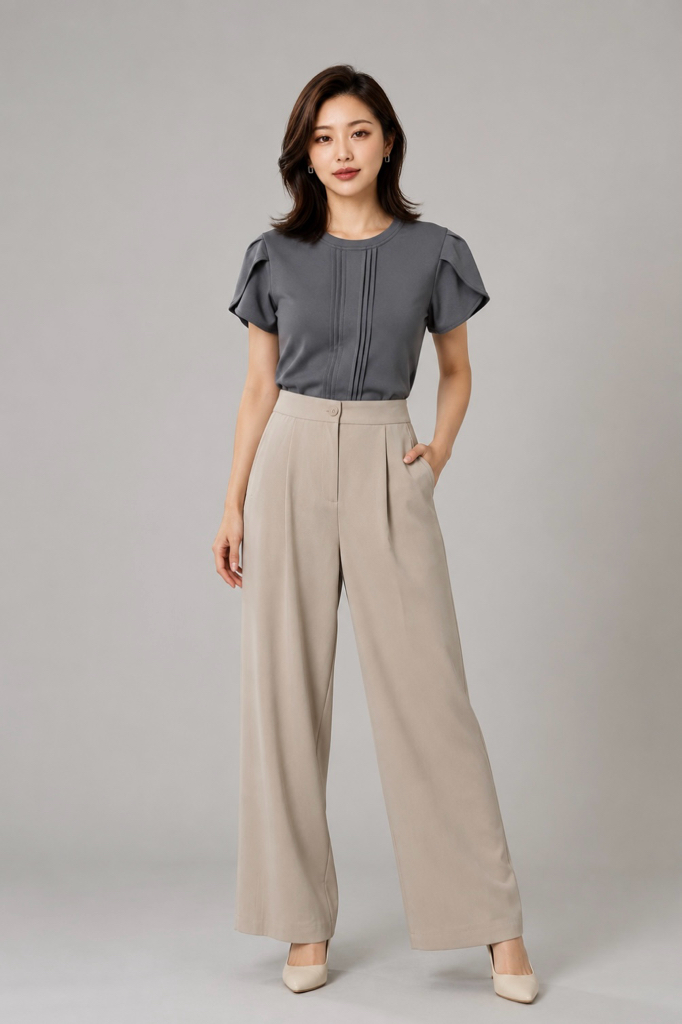 30839-1 Elodie Scarf Detail Blouse