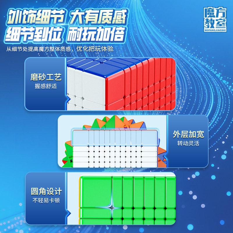 魔域文化 魅龍12M V2 十二階 磁力扭計骰