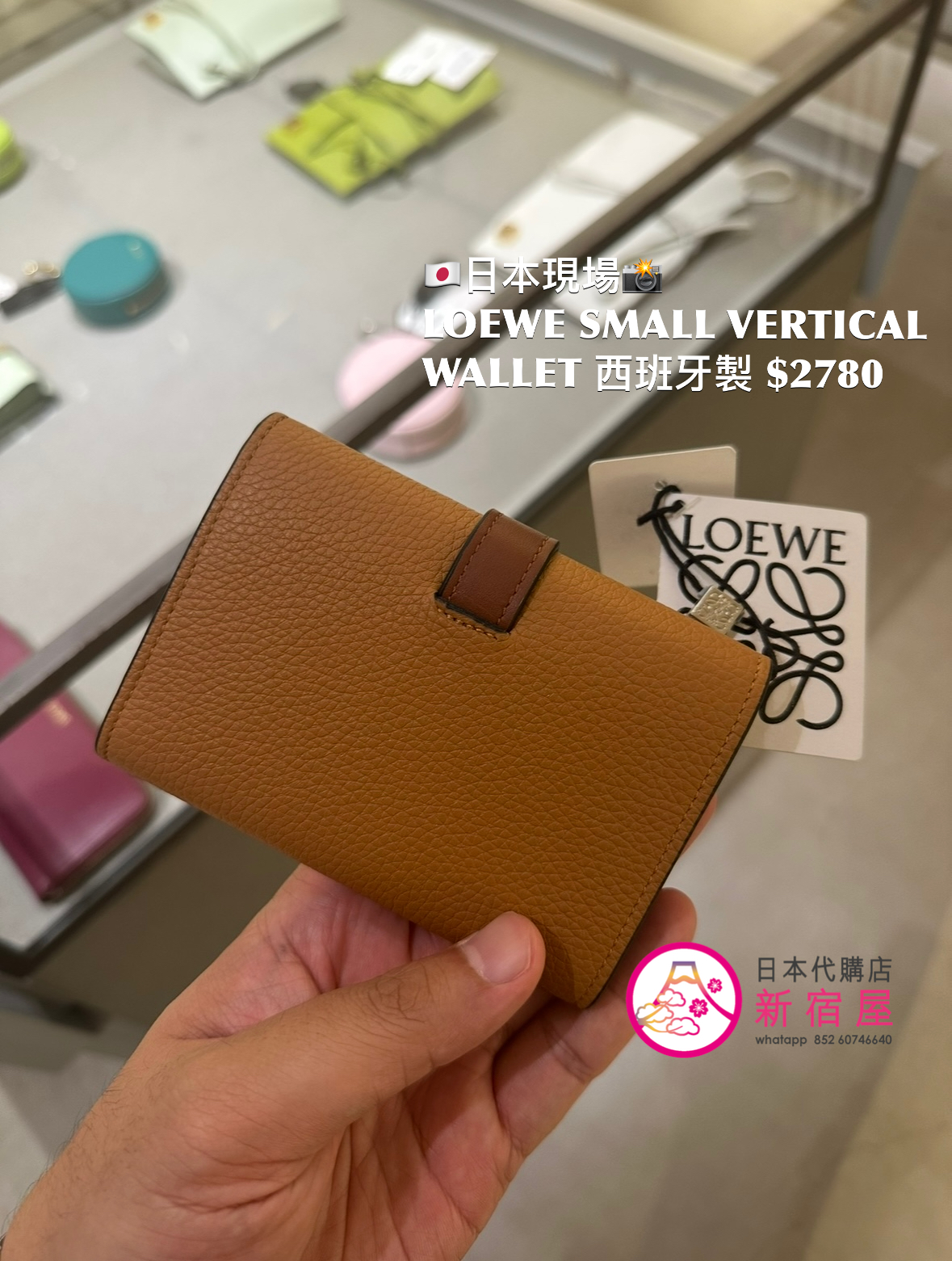 LOEWE SMALL VERTICAL WALLET