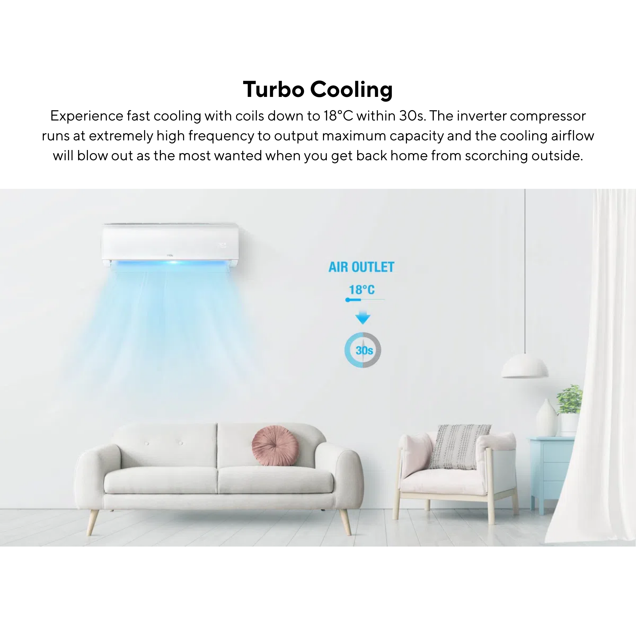TCL 1.5HP Elite Series Non-Inverter Air Conditioner (TAC-12CSD/KC)