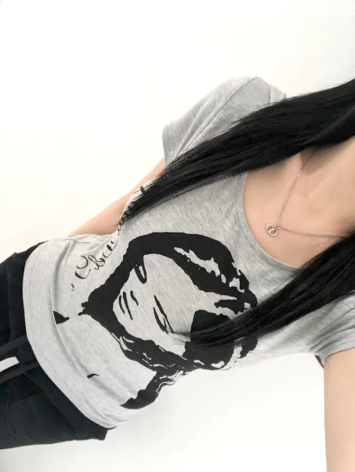 Hooded Slim-Fit Graphic Tee