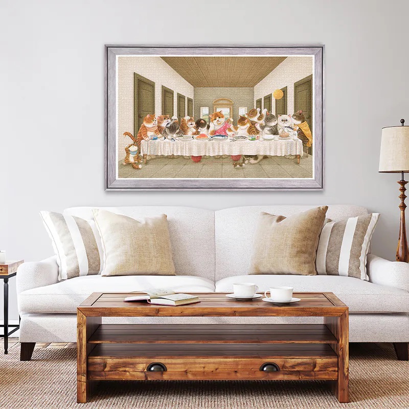 📦訂購 台灣代購 特裝限定 Nyangsongi 貓咪們最後的晚餐 4000片 拼圖