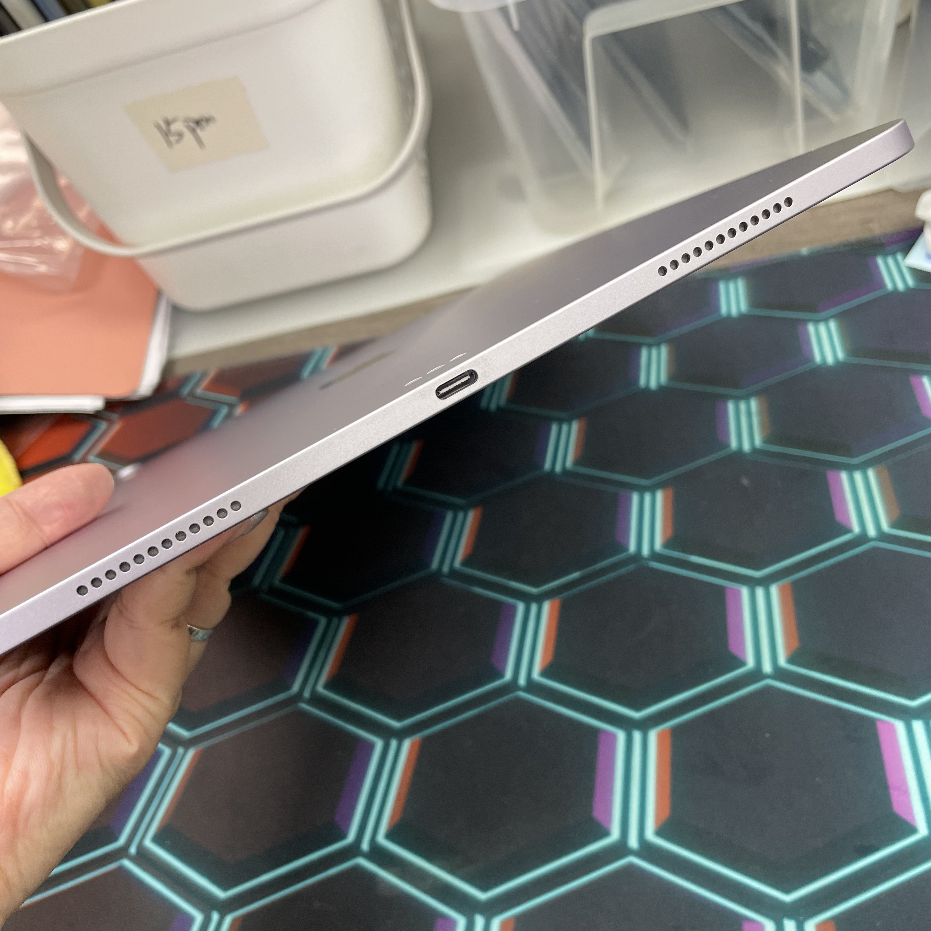 *793894 iPad Air 6 完美機 128GB WIFI版 紫色 purple