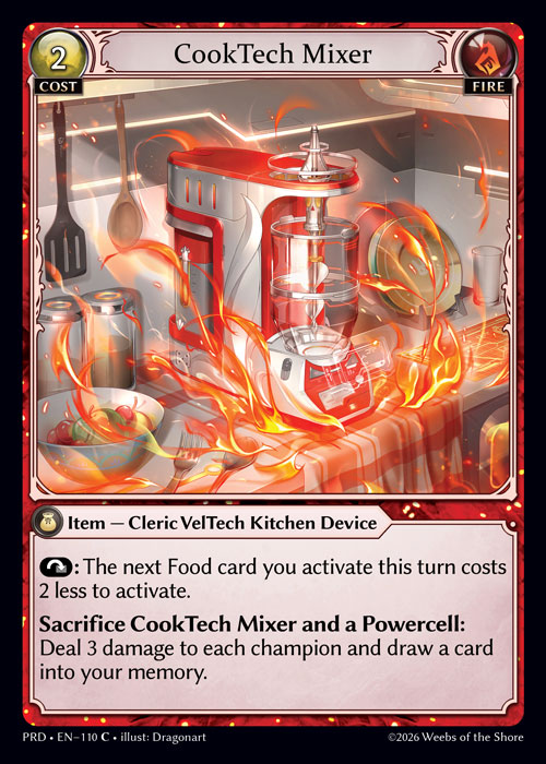 CookTech Mixer / PRD-110 (C)
