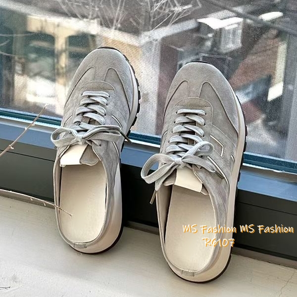 R6107 韓國🇰🇷真皮後拖sneakers