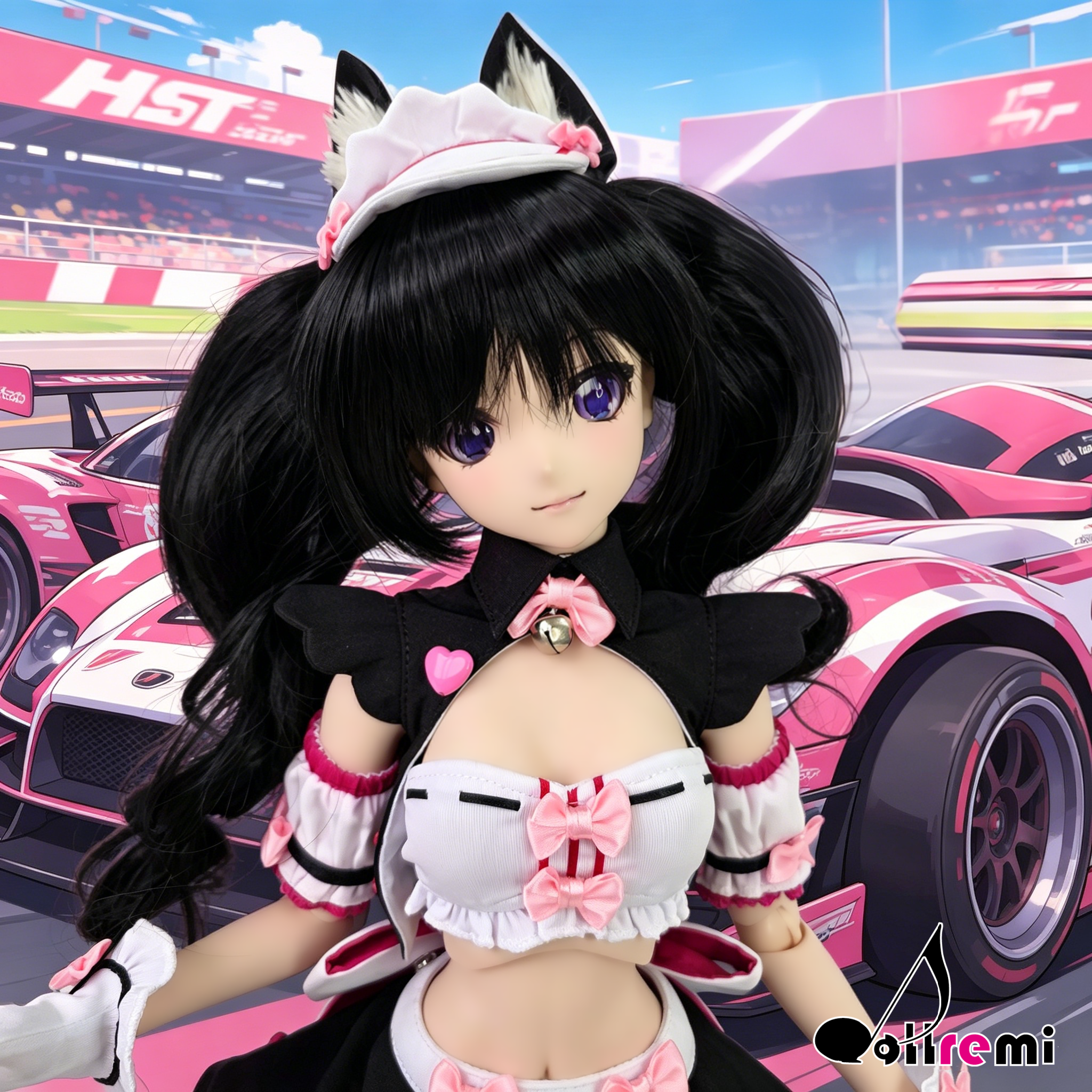 【dollremi】(DD0714) COS NEKOPARA Vol.1 Soleil opened! Chocolate Racing Girl Ver. 巧克力 賽車女郎 ver.
