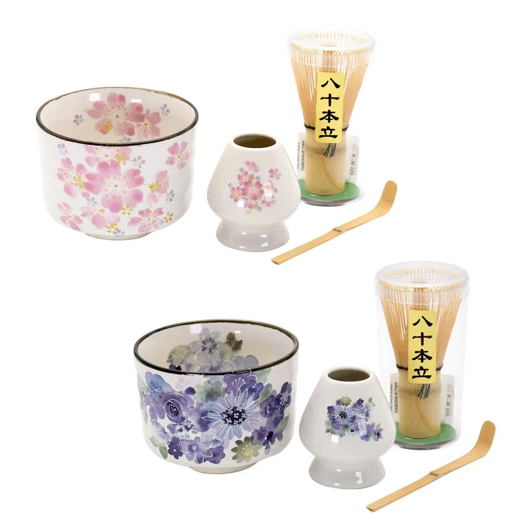 日本製 美濃燒抹茶工具 4 件套裝