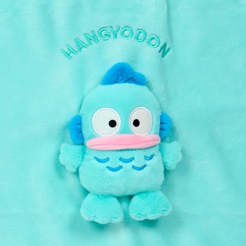 現貨｜Sanrio Hangyodon 水怪 日版 兩用 毛毯 2-WAY Blanket 110x70cm (71532-8)