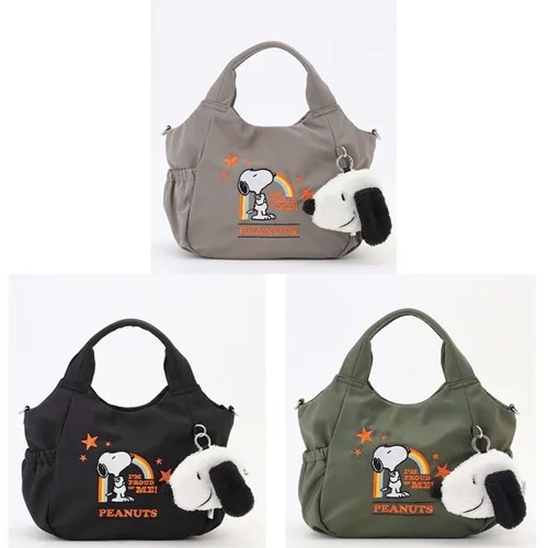 🇯🇵🇯🇵Y’SACCS × Snoopy 🐶🐶2WAY bag刺繡🪡🪡插畫及臉型小飾物直送現貨😎😎