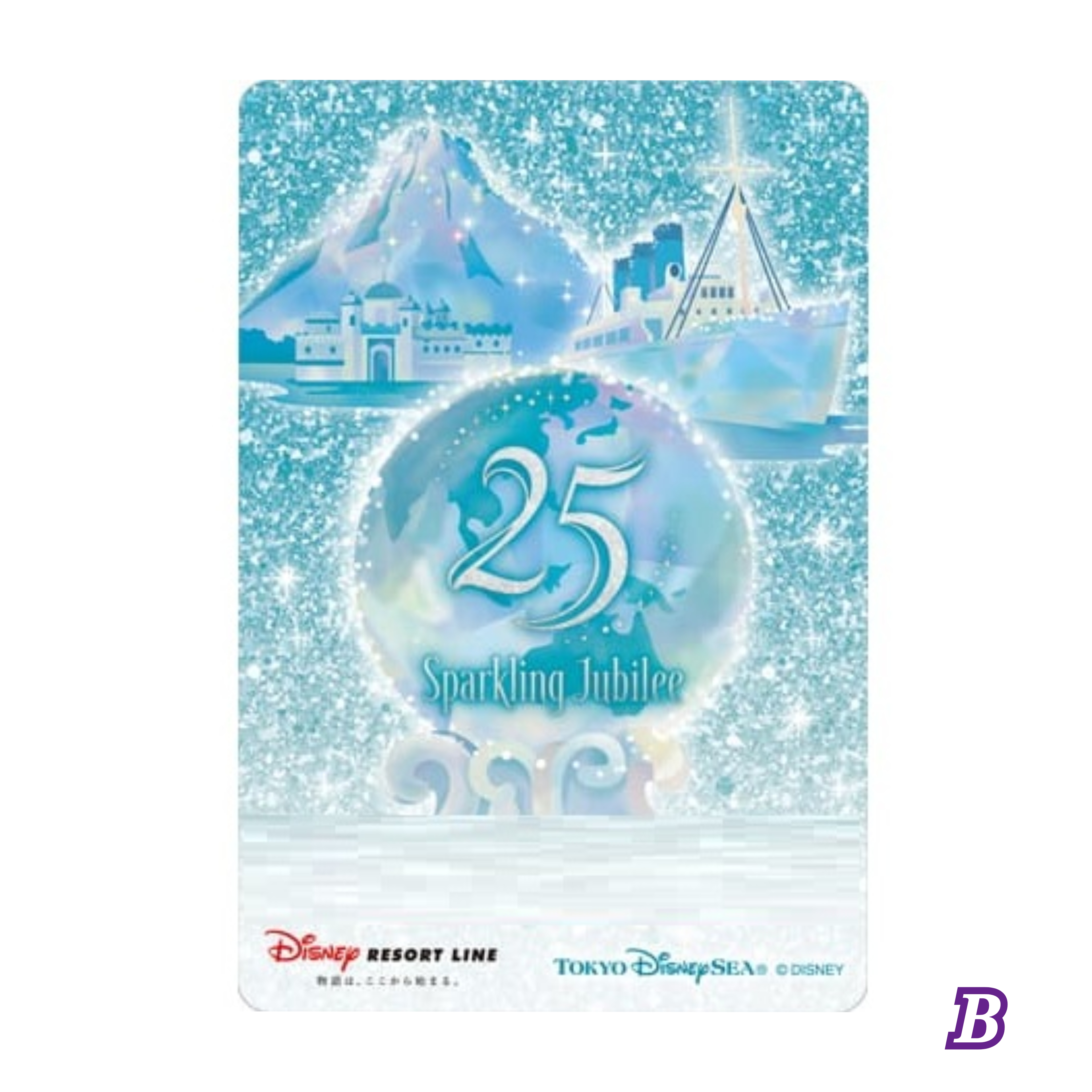【預訂】DisneySea 25th Sparkling Jubilee - resort line ticket