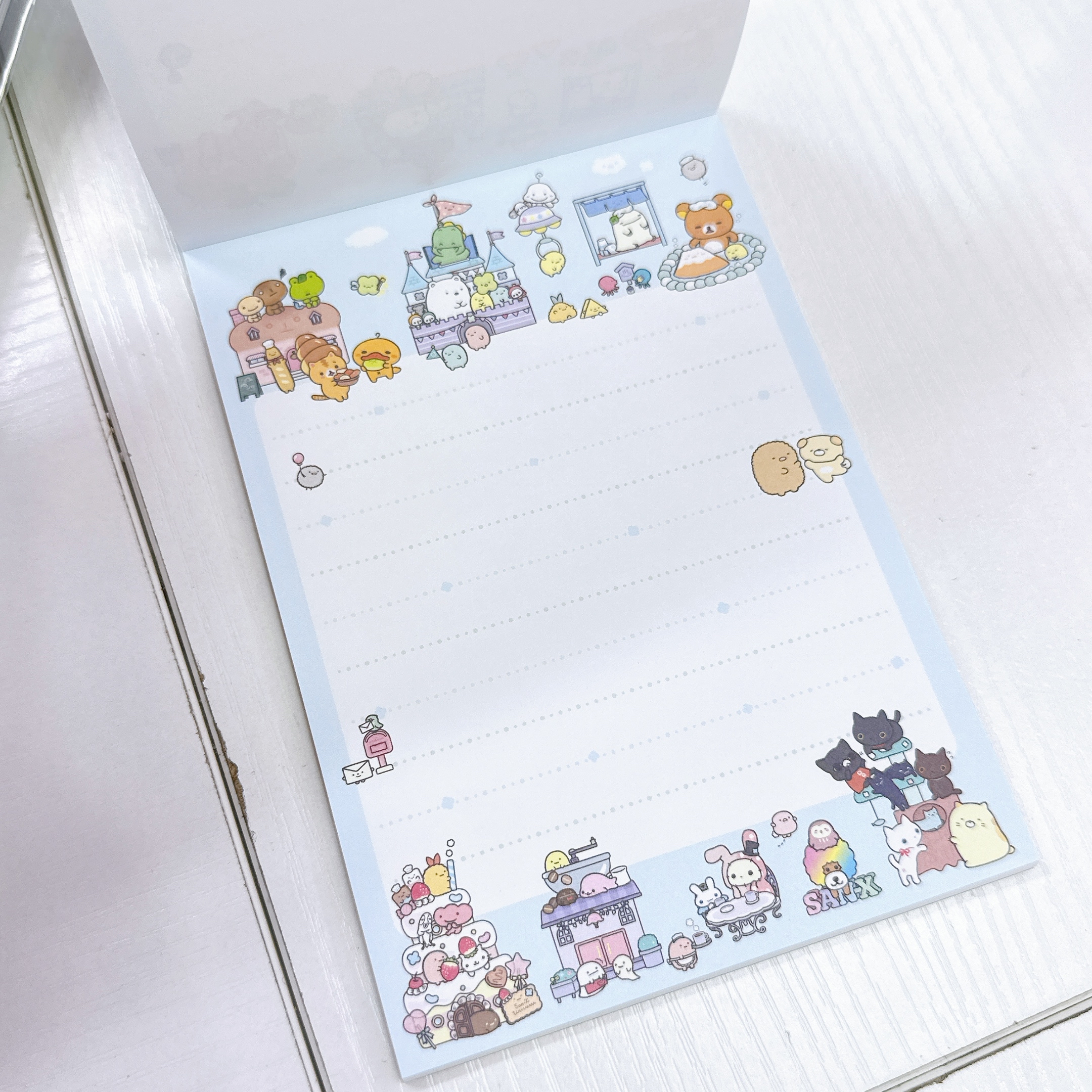 日本直送SanX全角色File Memo信紙套裝