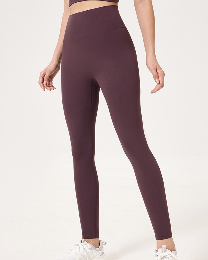 新款蝴蝶扭結收腹提臀高腰瑜珈褲