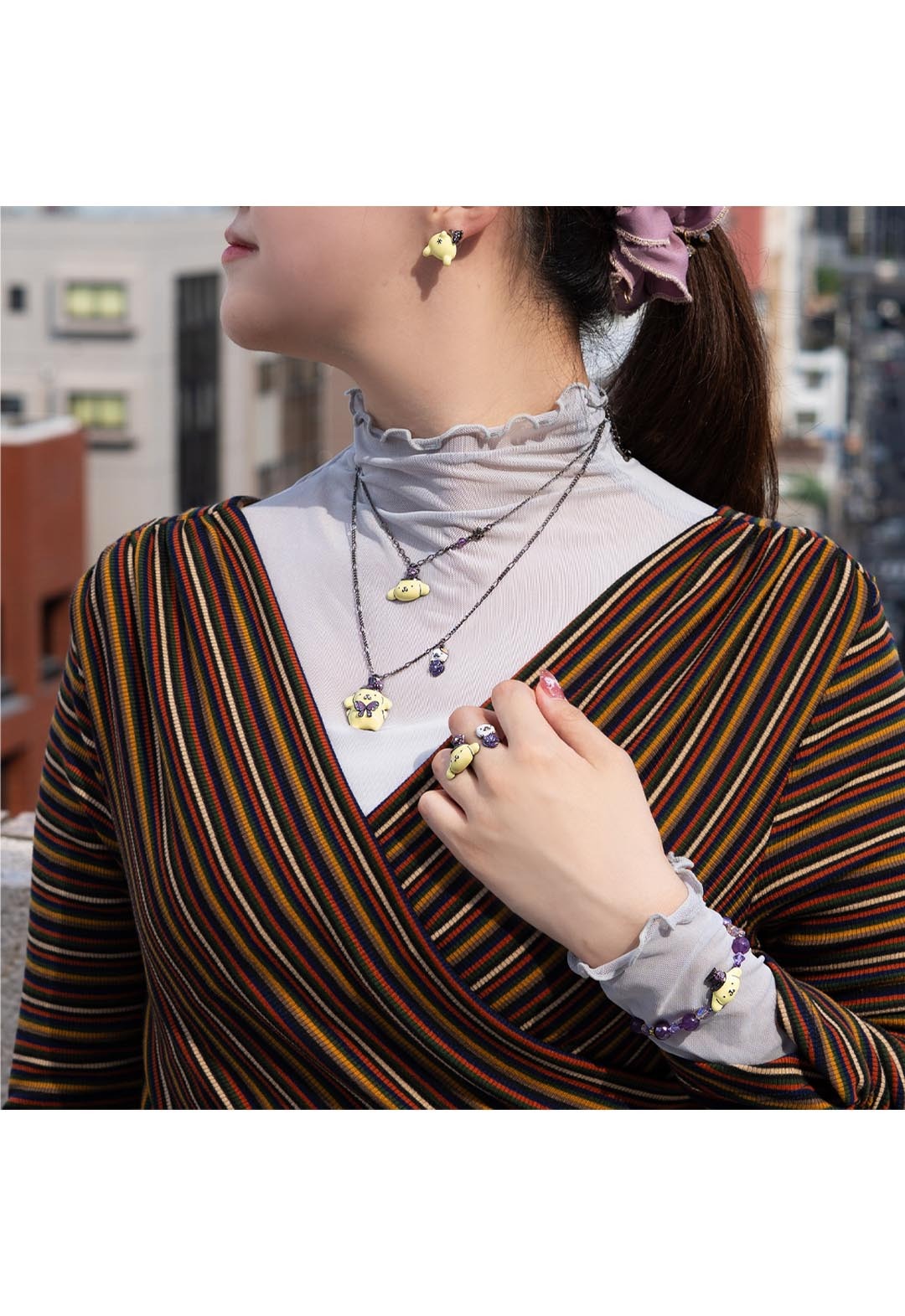 🎀【預訂】Anna Sui x Pompompurin Jewellery 手鍊