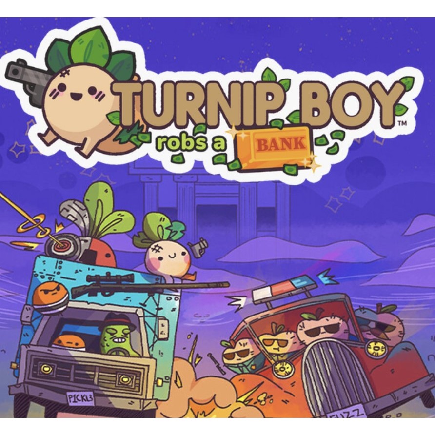(🔥NEW RELEASE🔥) Turnip Boy Robs a Bank (Nintendo Switch) Digital Download
